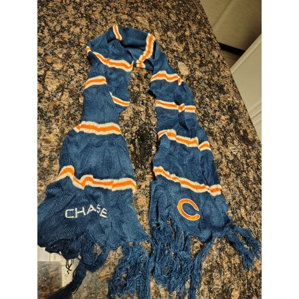 CHICAGO BEARS WINTER SCARF OLD SCHOOL STYLE CHASE